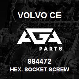 984472 Volvo CE HEX. SOCKET SCREW | AGA Parts