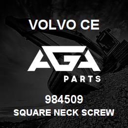 984509 Volvo CE SQUARE NECK SCREW | AGA Parts