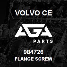 984726 Volvo CE FLANGE SCREW | AGA Parts