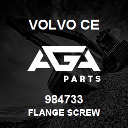 984733 Volvo CE FLANGE SCREW | AGA Parts