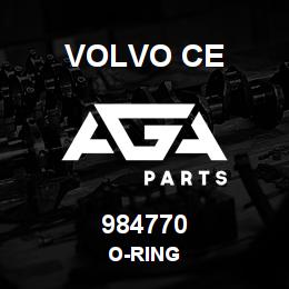 984770 Volvo CE O-RING | AGA Parts
