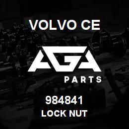 984841 Volvo CE LOCK NUT | AGA Parts