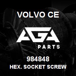 984848 Volvo CE HEX. SOCKET SCREW | AGA Parts