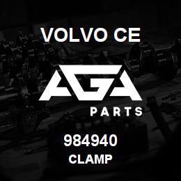 984940 Volvo CE CLAMP | AGA Parts