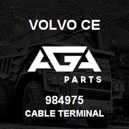 984975 Volvo CE CABLE TERMINAL | AGA Parts