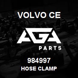 984997 Volvo CE HOSE CLAMP | AGA Parts