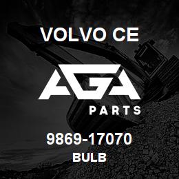9869-17070 Volvo CE BULB | AGA Parts