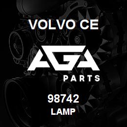 98742 Volvo CE LAMP | AGA Parts