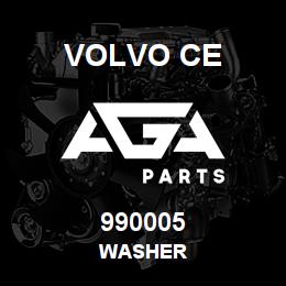 990005 Volvo CE WASHER | AGA Parts