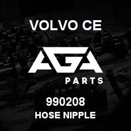990208 Volvo CE HOSE NIPPLE | AGA Parts