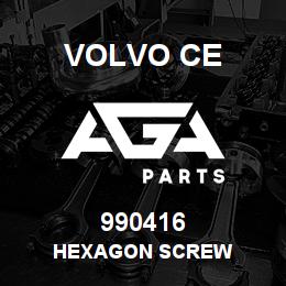 990416 Volvo CE HEXAGON SCREW | AGA Parts