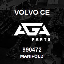 990472 Volvo CE MANIFOLD | AGA Parts