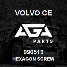 990513 Volvo CE HEXAGON SCREW | AGA Parts