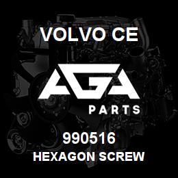 990516 Volvo CE HEXAGON SCREW | AGA Parts
