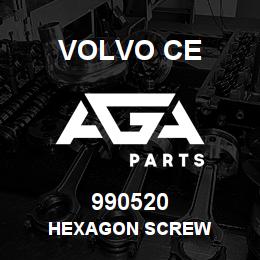 990520 Volvo CE HEXAGON SCREW | AGA Parts