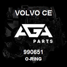 990651 Volvo CE O-RING | AGA Parts