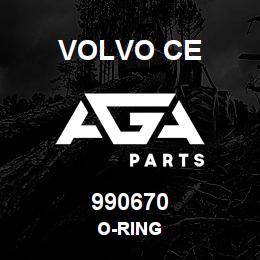 990670 Volvo CE O-RING | AGA Parts