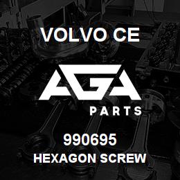 990695 Volvo CE HEXAGON SCREW | AGA Parts