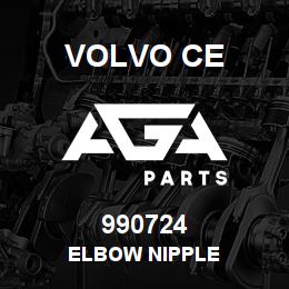 990724 Volvo CE ELBOW NIPPLE | AGA Parts
