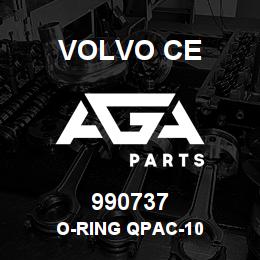 990737 Volvo CE O-RING QPAC-10 | AGA Parts