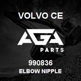 990836 Volvo CE ELBOW NIPPLE | AGA Parts