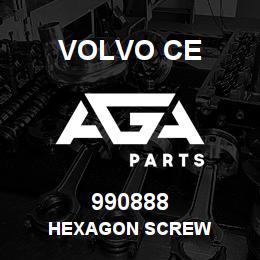 990888 Volvo CE HEXAGON SCREW | AGA Parts