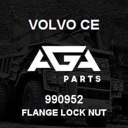 990952 Volvo CE FLANGE LOCK NUT | AGA Parts