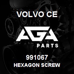 991067 Volvo CE HEXAGON SCREW | AGA Parts