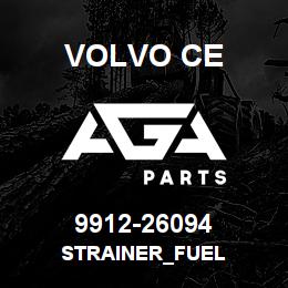 9912-26094 Volvo CE STRAINER_FUEL | AGA Parts
