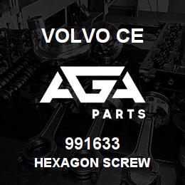 991633 Volvo CE HEXAGON SCREW | AGA Parts