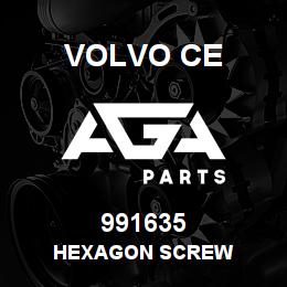 991635 Volvo CE HEXAGON SCREW | AGA Parts