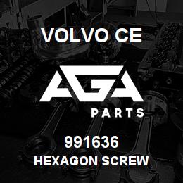 991636 Volvo CE HEXAGON SCREW | AGA Parts