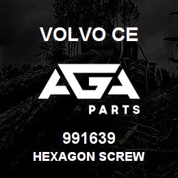 991639 Volvo CE HEXAGON SCREW | AGA Parts
