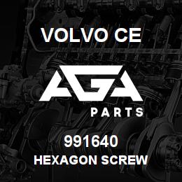 991640 Volvo CE HEXAGON SCREW | AGA Parts