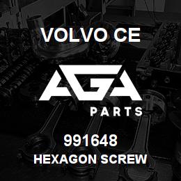 991648 Volvo CE HEXAGON SCREW | AGA Parts