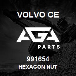 991654 Volvo CE HEXAGON NUT | AGA Parts
