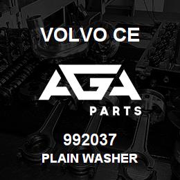 992037 Volvo CE PLAIN WASHER | AGA Parts