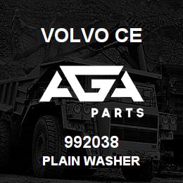 992038 Volvo CE PLAIN WASHER | AGA Parts