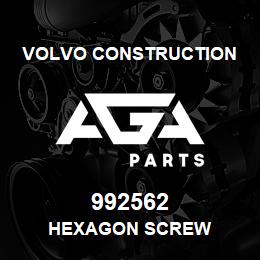 992562 Volvo CE HEXAGON SCREW | AGA Parts