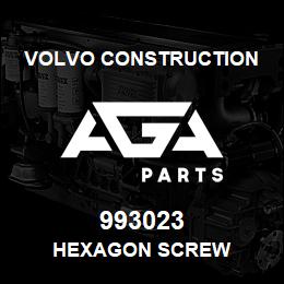 993023 Volvo CE HEXAGON SCREW | AGA Parts