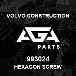 993024 Volvo CE HEXAGON SCREW | AGA Parts