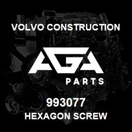993077 Volvo CE HEXAGON SCREW | AGA Parts