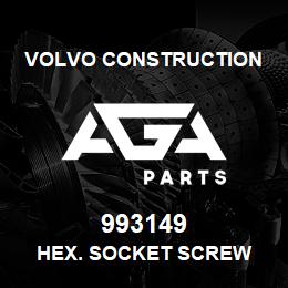 993149 Volvo CE HEX. SOCKET SCREW | AGA Parts