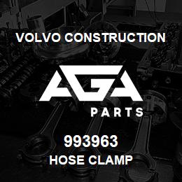 993963 Volvo CE HOSE CLAMP | AGA Parts