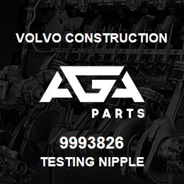 9993826 Volvo CE TESTING NIPPLE | AGA Parts