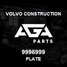 9996999 Volvo CE PLATE | AGA Parts