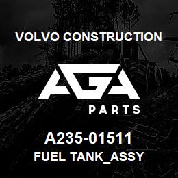 A235-01511 Volvo CE FUEL TANK_ASSY | AGA Parts