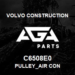 C6508E0 Volvo CE PULLEY_AIR CON | AGA Parts