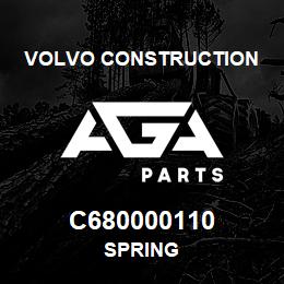 C680000110 Volvo CE SPRING | AGA Parts