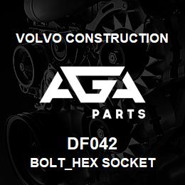 DF042 Volvo CE BOLT_HEX SOCKET | AGA Parts